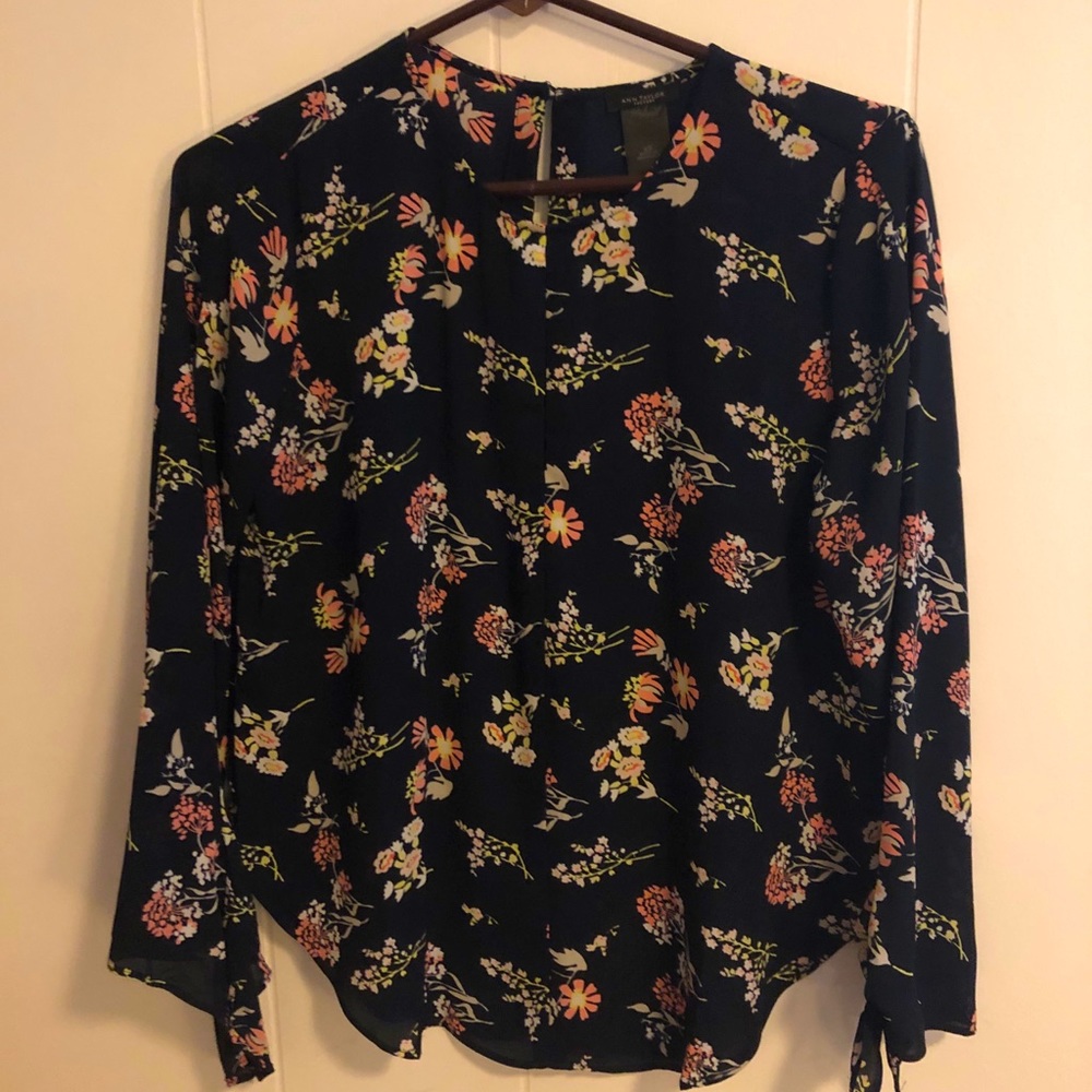Ann Taylor Factory Blouse xs